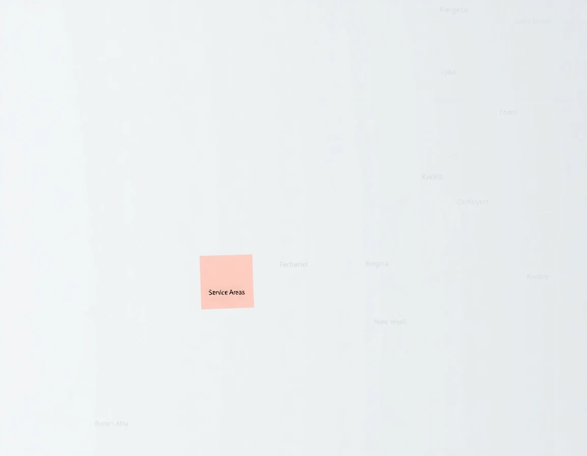 Pest Control Service Areas Map